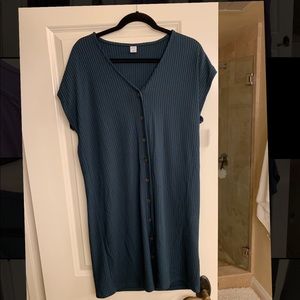 Old Navy Teal Dress- size L